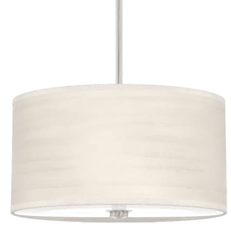 Hunter Solhaven 2 Light 14" Wide Pendant with Polystyrene and Paper Veneer Overlay Glass Shade Bleached Alder