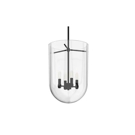 Hunter Sacha 4 Light 14" Wide Pendant Natural Iron