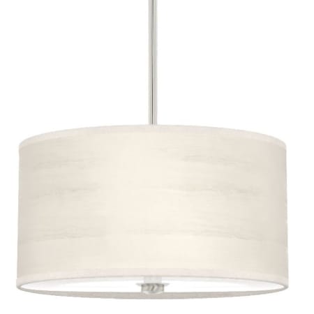 Hunter Solhaven 3 Light 19" Wide Pendant with Polystyrene and Paper Veneer Overlay Glass Shade Bleached Alder