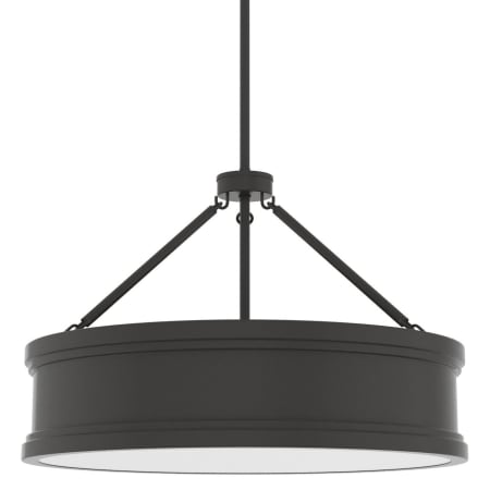 Hunter Capshaw 5 Light 21" Wide Pendant Noble Bronze