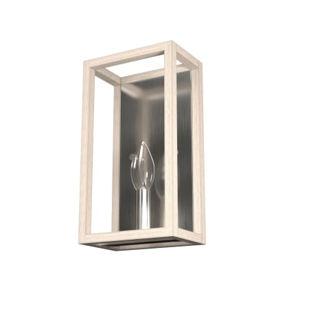 Hunter Squire Manor 11" Tall Bathroom Sconce Brushed Nickel