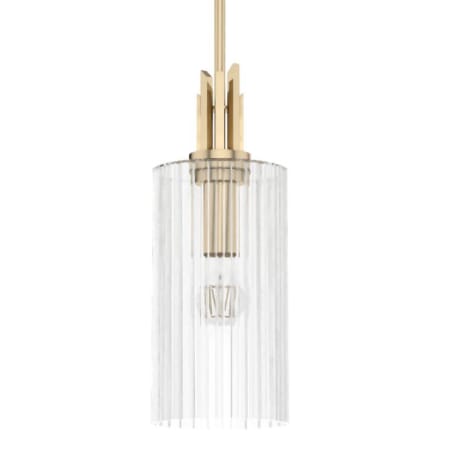 Hunter Gatz 6" Wide Mini Pendant Alturas Gold