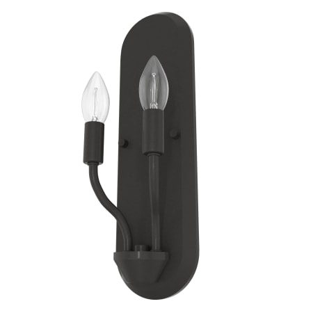 Hunter Merlin 2 Light 14" Tall Wall Sconce Noble Bronze