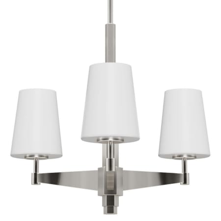 Hunter Nolita 3 Light 22" Wide Chandelier Brushed Nickel