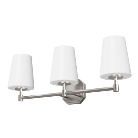 Hunter Nolita 3 Light 25" Wide Vanity Light Brushed Nickel