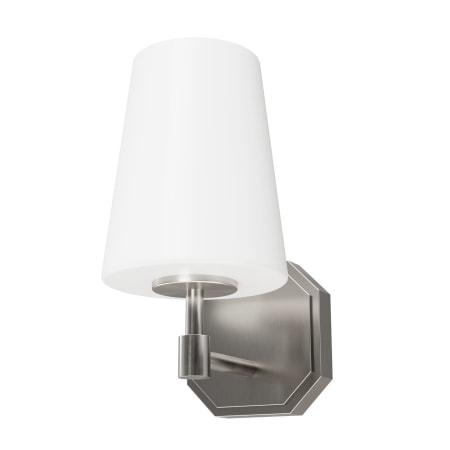 Hunter Nolita 10" Tall Bathroom Sconce Brushed Nickel