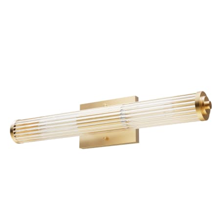 Hunter Holly Grove 24" Wide Bath Bar Alturas Gold