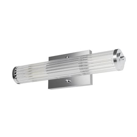 Hunter Holly Grove 18" Wide Bath Bar with Cylinder Shades Chrome