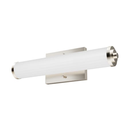 Hunter Holly Grove 18" Wide Shaded Bath Bar Brushed Nickel