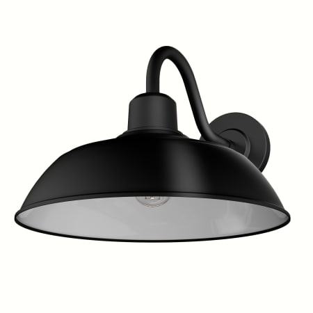 Hunter Mill Valley 11" Tall Outdoor Wall Sconce Matte Black