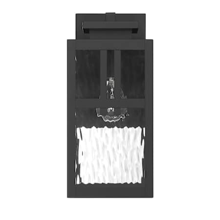 Hunter Aspenbrook 14" Tall Outdoor Wall Sconce Matte Black
