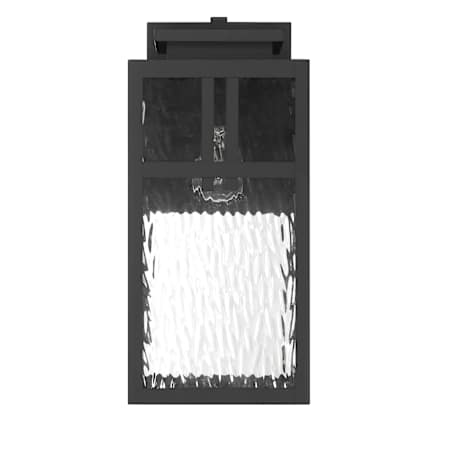 Hunter Aspenbrook 17" Tall Outdoor Wall Sconce Matte Black