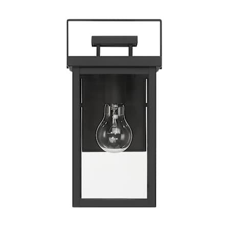 Hunter Timbergrove 12" Tall Outdoor Wall Sconce Matte Black