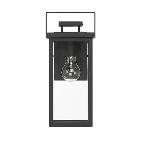Hunter Timbergrove 14" Tall Outdoor Wall Sconce Matte Black