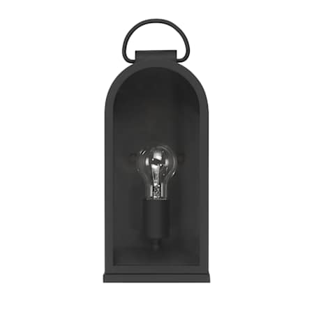 Hunter Kendra Bell 15" Tall Outdoor Wall Sconce Matte Black