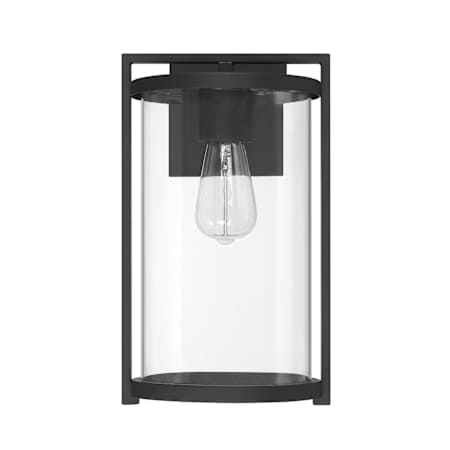 Hunter Astwood 14" Tall Outdoor Wall Sconce Matte Black