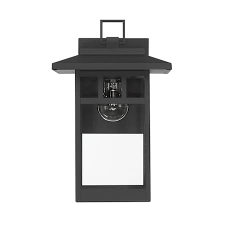 Hunter Yancy House 14" Tall Outdoor Wall Sconce Matte Black