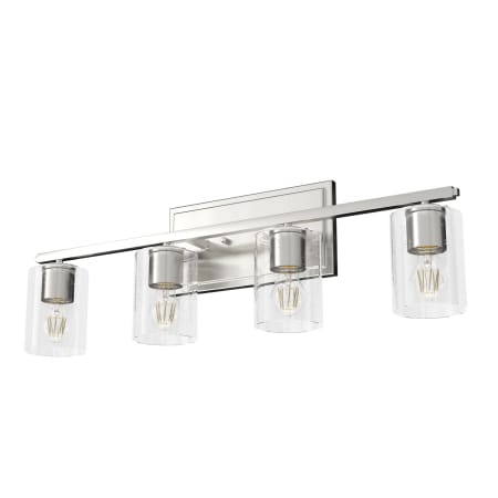Hunter Kerrison 4 Light Vanity Light Brushed Nickel