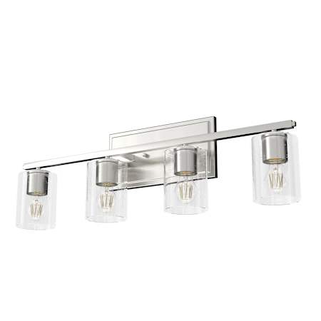 Hunter Kerrison 4 Light 6" Wide Vanity Light Brushed Nickel
