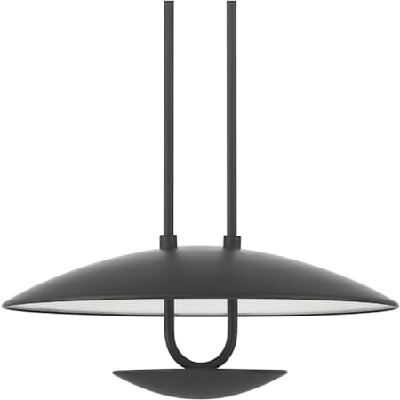 Hunter Sunset Ridge 18" Wide LED Pendant Matte Black