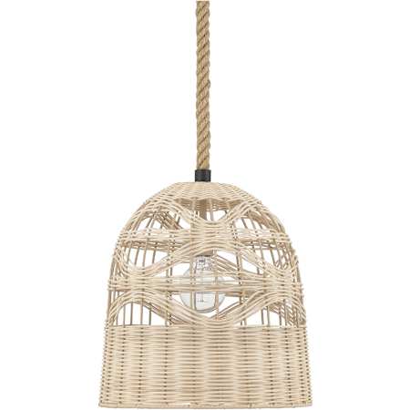 Hunter Baskel 14" Wide Pendant Matte Black