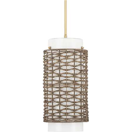 Hunter Laila 9" Wide Mini Pendant Luxe Gold