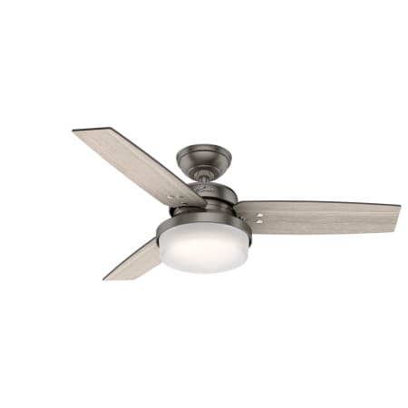 Hunter Sentinel 44" 3 Blade LED Indoor Ceiling Fan with Remote Control Brushed Slate