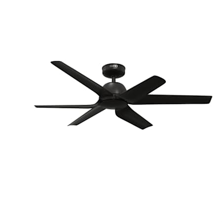 Hunter AirStack 6 Blade Indoor / Outdoor Ceiling Fan Flat Matte Black