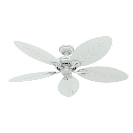 Hunter Bayview 54" 5 Blade Indoor / Outdoor Ceiling Fan White