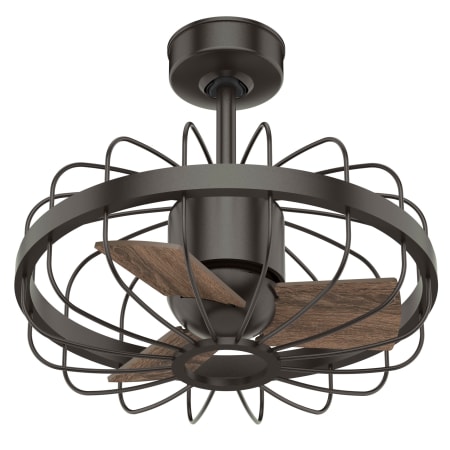 Hunter Roswell 16" 3 Blade Indoor Ceiling Fan with Wall Control Noble Bronze