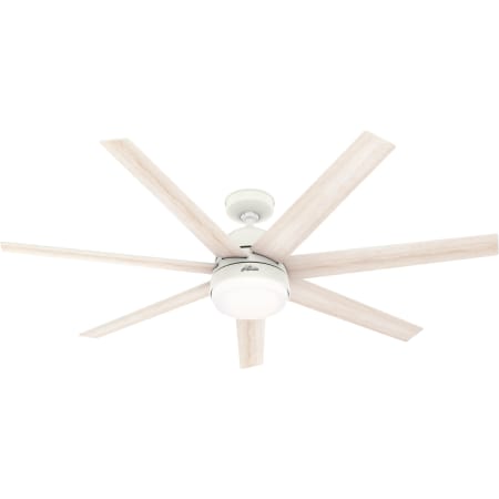 Hunter Phenomenon 60" 7 Blade Smart LED Indoor Ceiling Fan with Wall Control Matte White