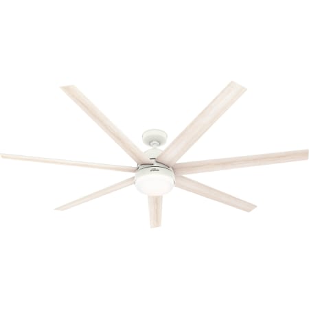 Hunter Phenomenon 70" 7 Blade Smart LED Indoor Ceiling Fan with Wall Control Matte White