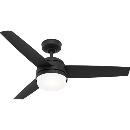 Hunter Midtown 48" 3 Blade LED Indoor Ceiling Fan with Remote Control Matte Black