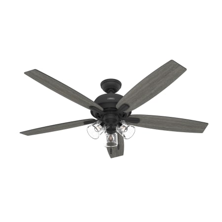 Hunter Dondra 60" 5 Blade Indoor LED Ceiling Fan Matte Black