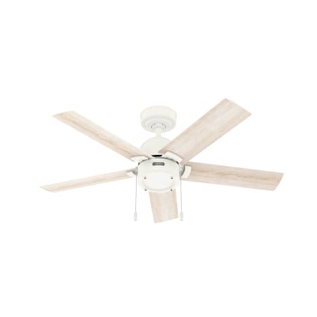 Hunter Erling 44" 5 Blade Indoor LED Ceiling Fan Matte White