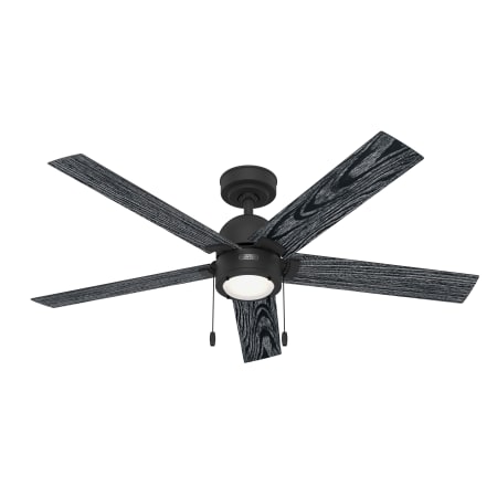 Hunter Erling 52" 5 Blade Indoor LED Ceiling Fan Matte Black