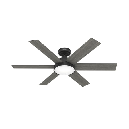 Hunter Donatella 52" 6 Blade Indoor LED Ceiling Fan Matte Black