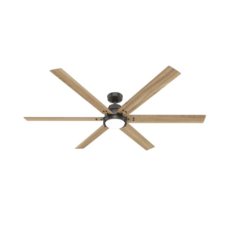 Hunter Gravity 72" 6 Blade Indoor Smart LED Ceiling Fan Noble Bronze
