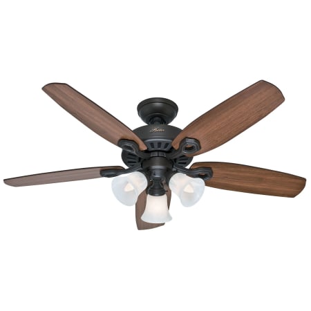 Hunter 42" Indoor Ceiling Fan - 5 Reversible Blades and LED Light Kit Included New Bronze