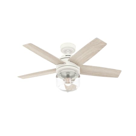 Hunter Margo 44" 5 Blade Indoor LED Ceiling Fan Textured White
