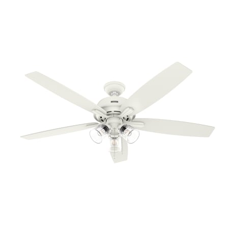 Hunter Dondra 60" 5 Blade Indoor LED Ceiling Fan Matte White