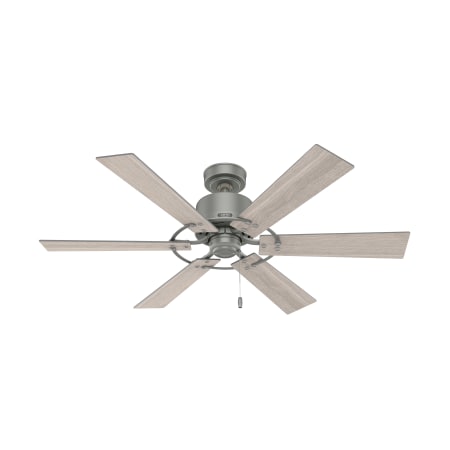Hunter Gilrock 52" 6 Blade Indoor Ceiling Fan Matte Silver