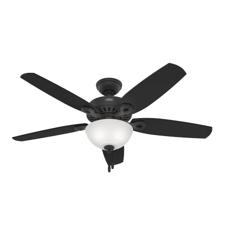 Hunter Builder 52" 5 Blade Indoor LED Ceiling Fan Matte Black