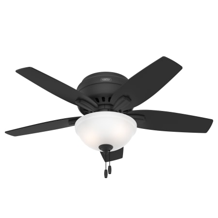 Hunter Newsome 42" 5 Blade Indoor LED Ceiling Fan Matte Black