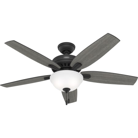 Hunter Newsome 52" 5 Blade Hanging Indoor LED Ceiling Fan Matte Black