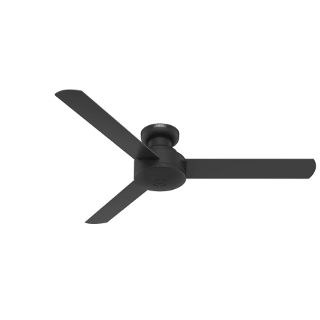 Hunter Presto 52" 3 Blade Hugger Indoor Ceiling Fan with Wall Control Matte Black