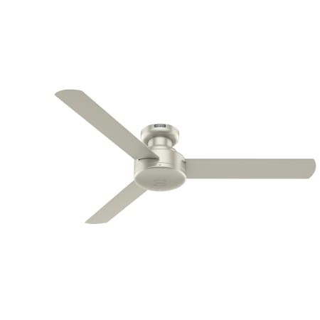 Hunter Presto 52" 3 Blade Hugger Indoor Ceiling Fan with Wall Control Matte Nickel