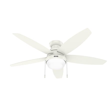 Hunter Lilliana 52" 5 Blade Indoor LED Ceiling Fan Fresh White