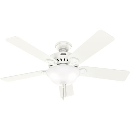 Hunter Pro's Best 52" 5 Blade Indoor LED Ceiling Fan Fresh White