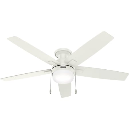 Hunter Anisten 52" 5 Blade Indoor LED Ceiling Fan Fresh White